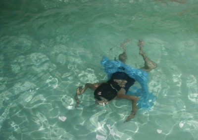 Jeux sous l'eau